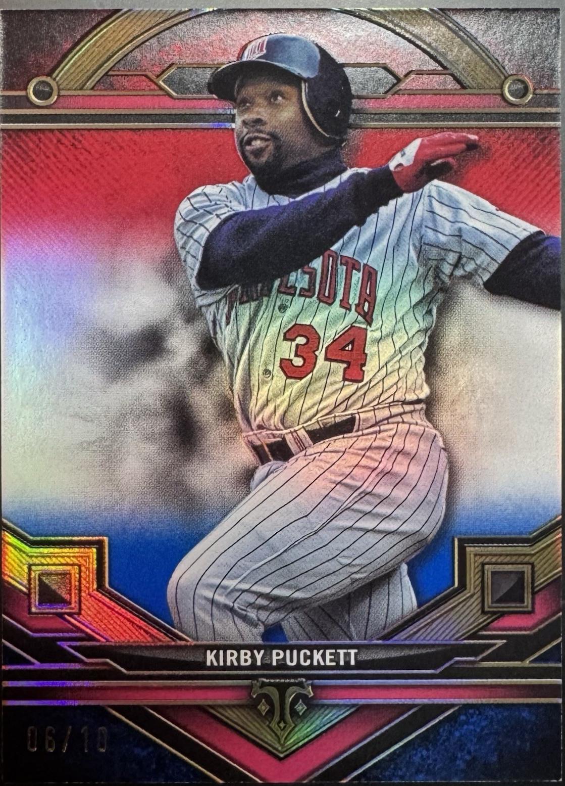 Kirby Puckett [Red White Blue] #120