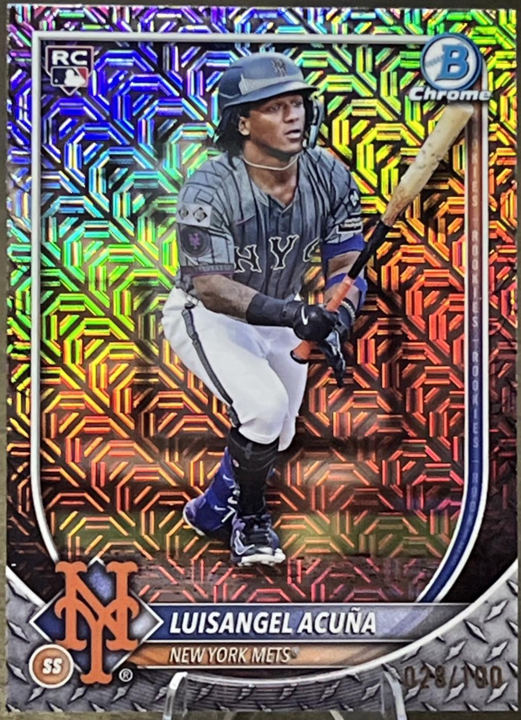 Luisangel Acuna [Steel Mojo Refractor] #32
