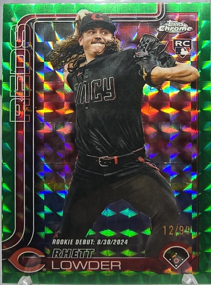 Rhett Lowder [Green Geometric Refractor] #USC110