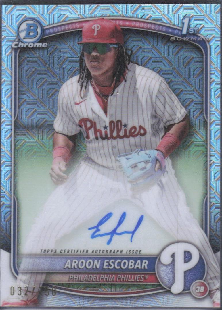 Aroon Escobar [Blue Mojo Refractor] #CPA-AE