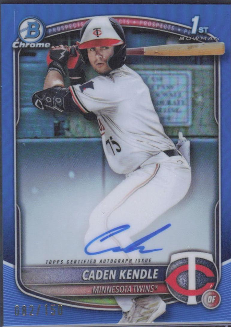 Caden Kendle [Blue Mojo Refractor] #CPA-CKE