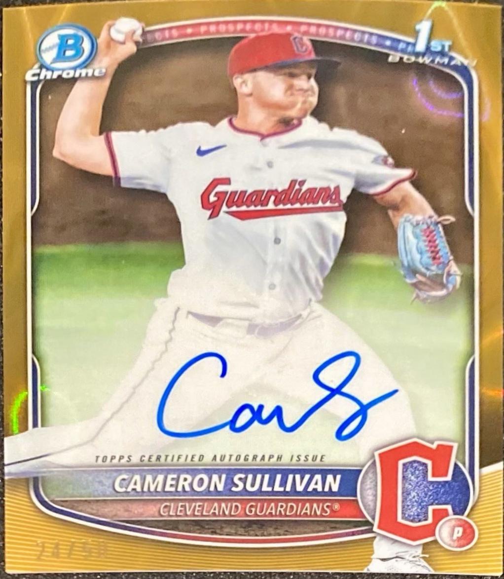 Cameron Sullivan [Gold Mojo Refractor] #CPA-CS