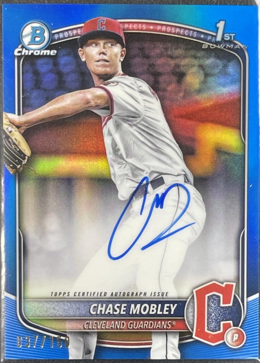 Chase Mobley [Blue Mojo Refractor] #CPA-CMY