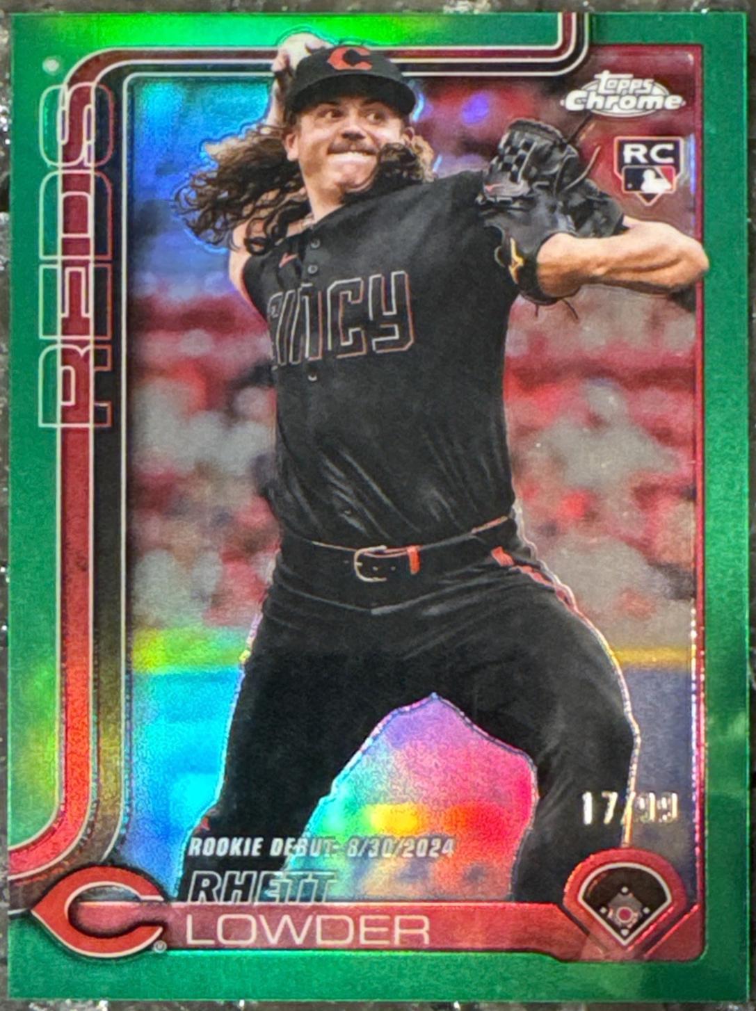 Rhett Lowder [Green Refractor] #USC110