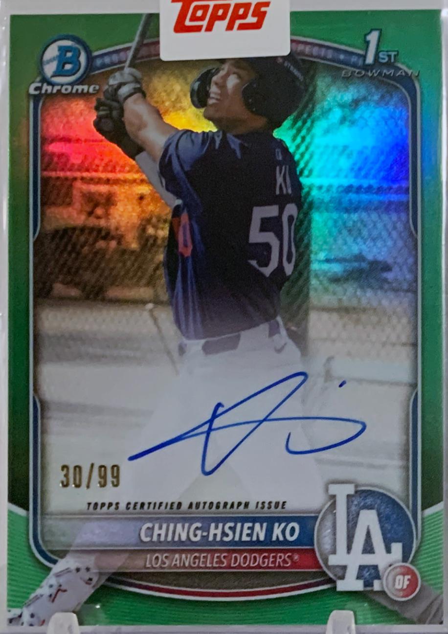 Ching-Hsien Ko [Green Refractor] #CPA-CK