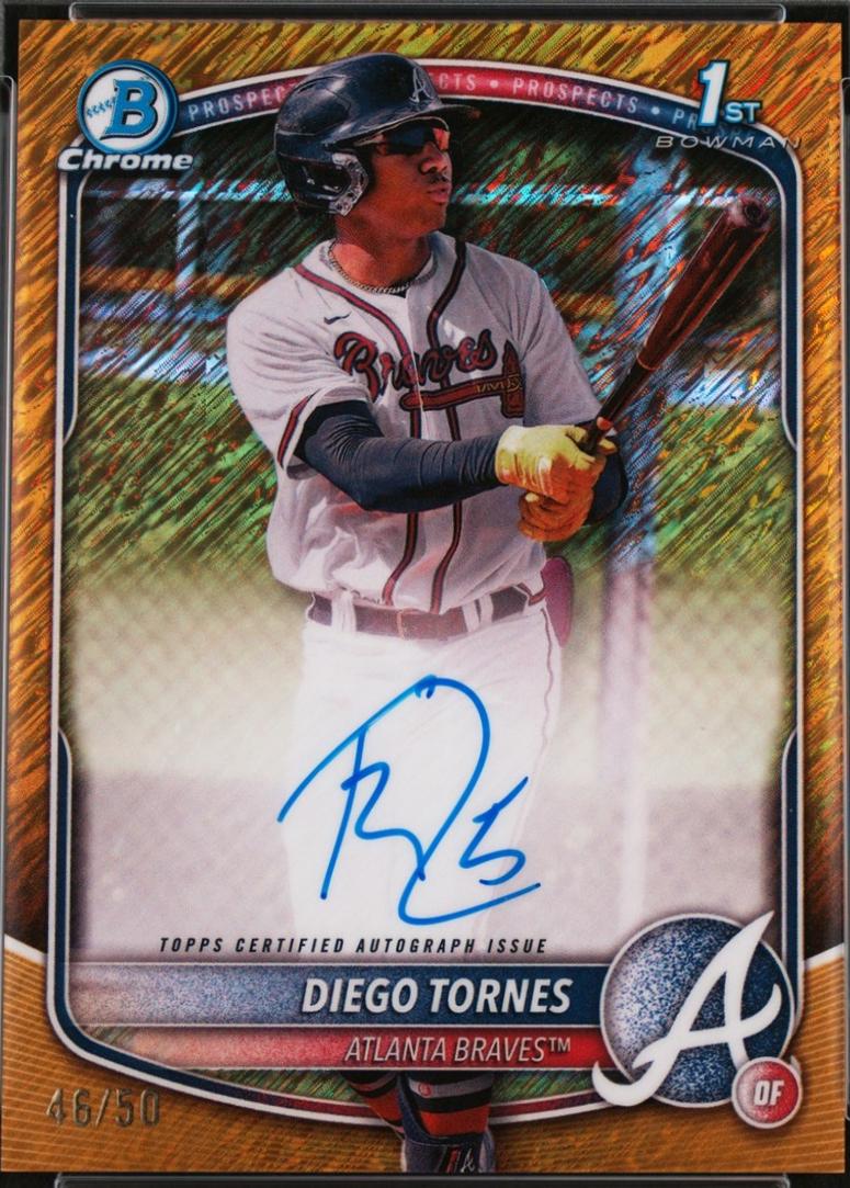 Diego Tornes [Gold Shimmer Refractor] #CPA-DT