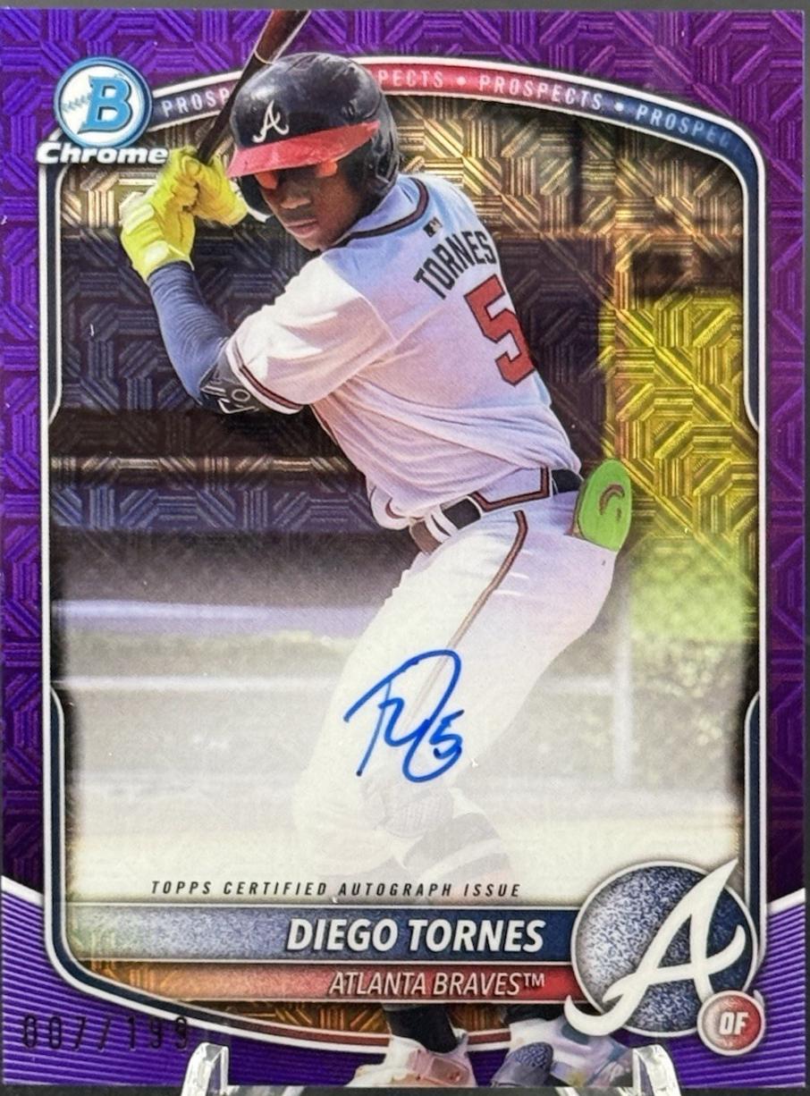 Diego Tornes [Purple Mojo Refractor] #CPA-DT
