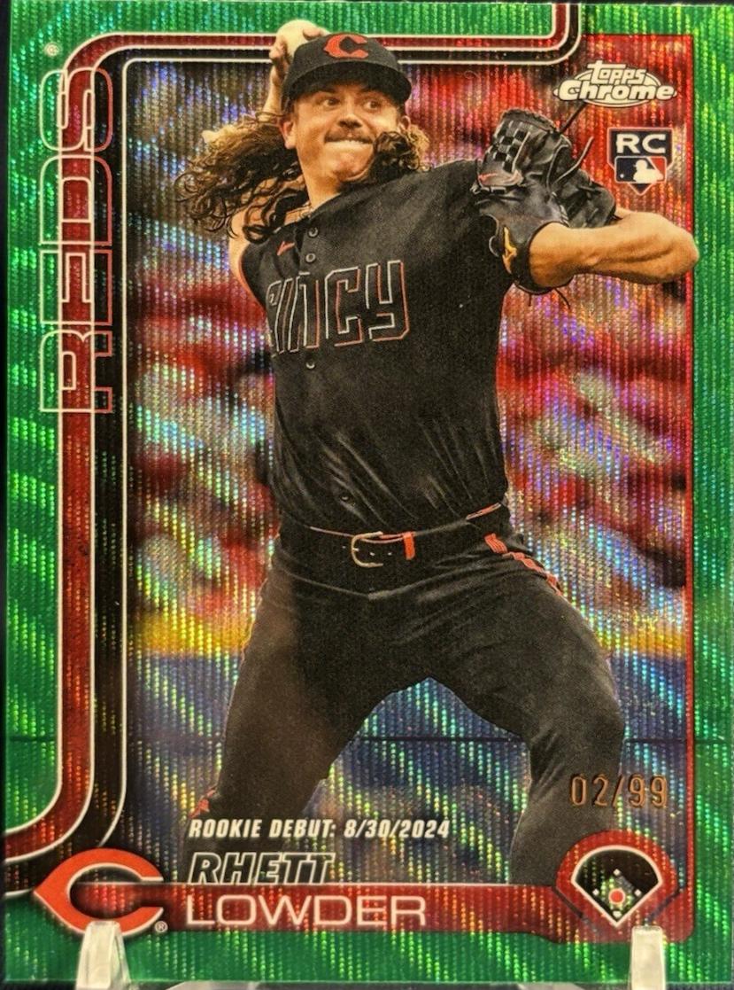 Rhett Lowder [Green Wave Refractor] #USC110