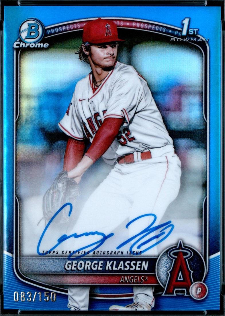George Klassen [Blue Mojo Refractor] #CPA-GK