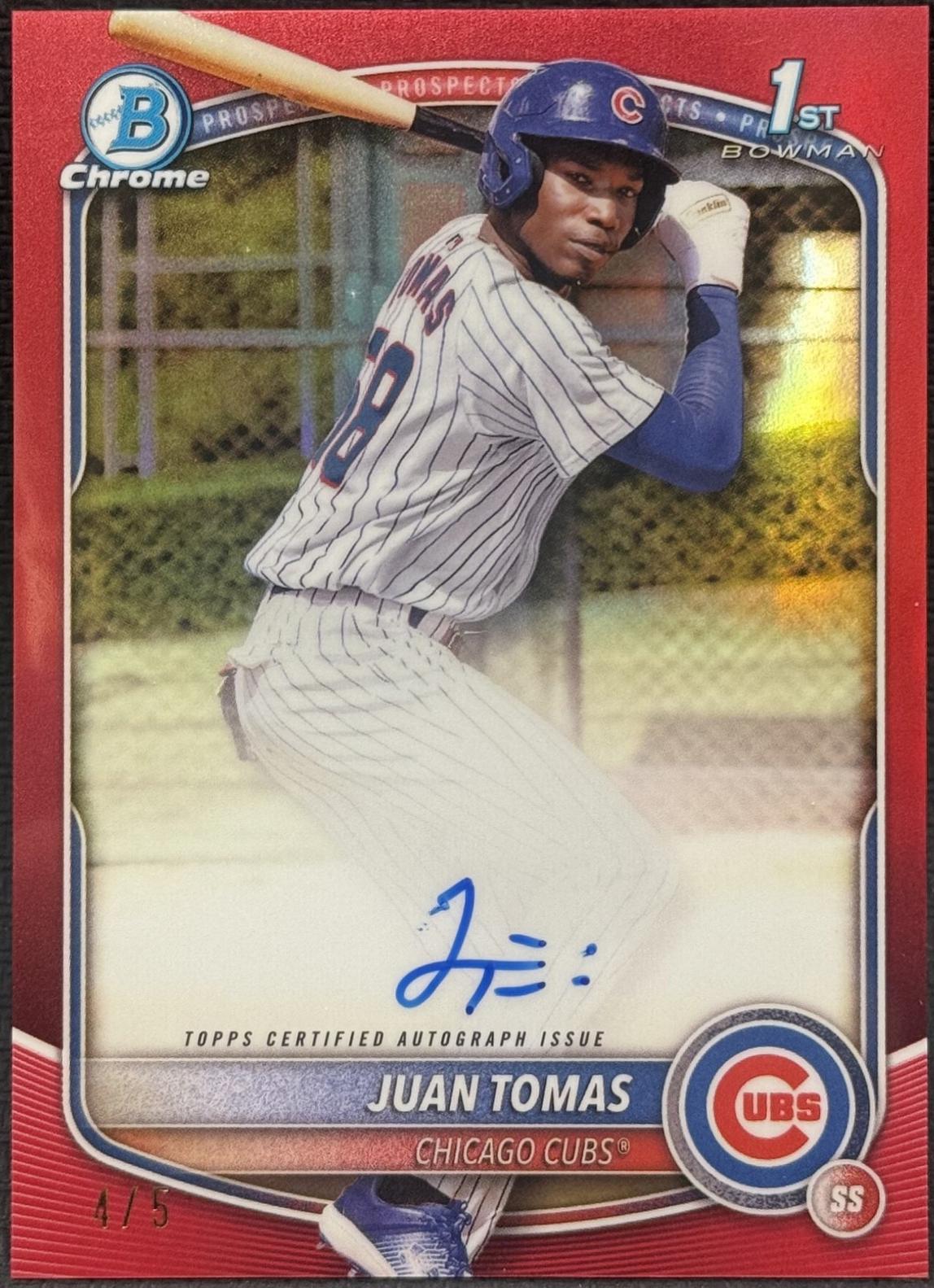 Juan Tomas [Red Refractor] #CPA-JT