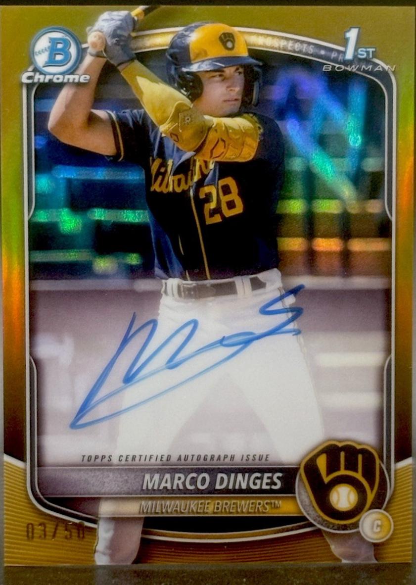 Marco Dinges [Gold Refractor] #CPA-MD