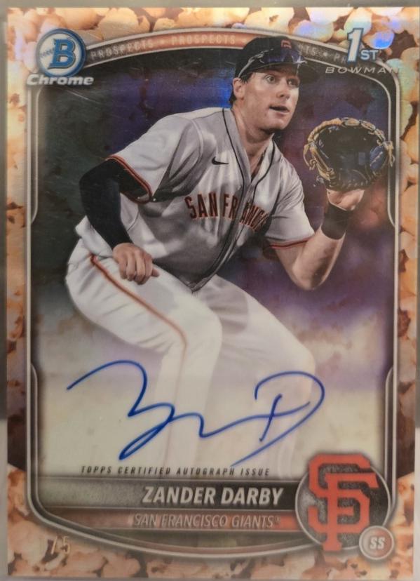 Zander Darby [Red Wave Refractor] #CPA-ZD