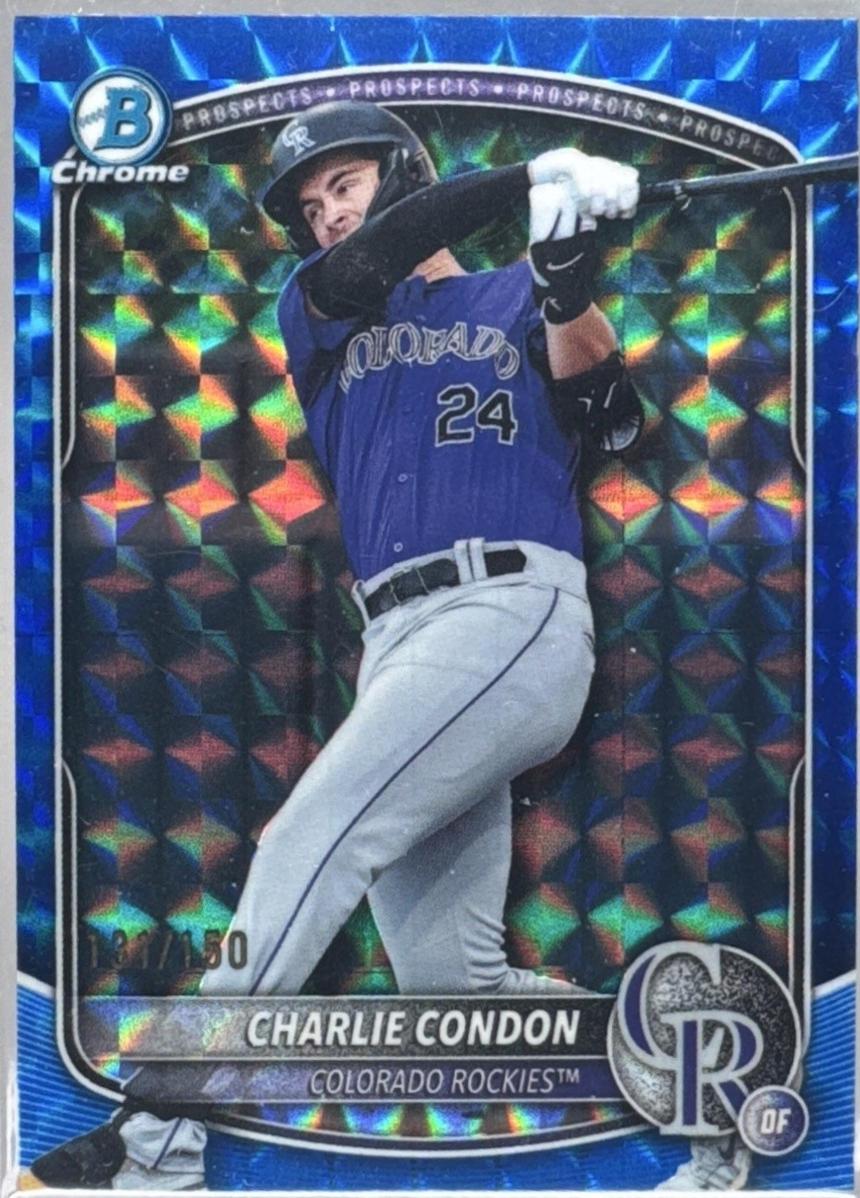 Charlie Condon [Blue Geometric] #BDC-136