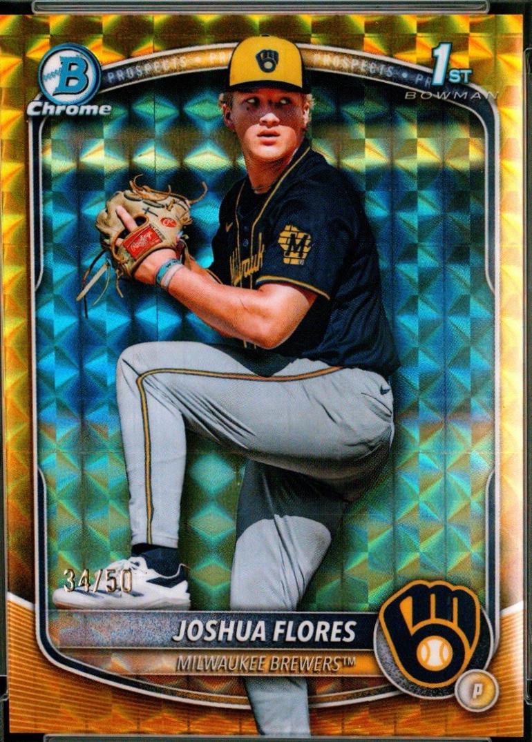 Joshua Flores [Gold Geometric] #BDC-82