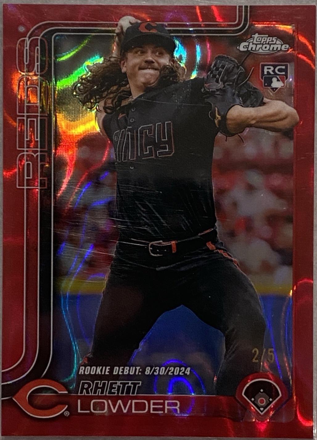 Rhett Lowder [Red RayWave Refractor] #USC110