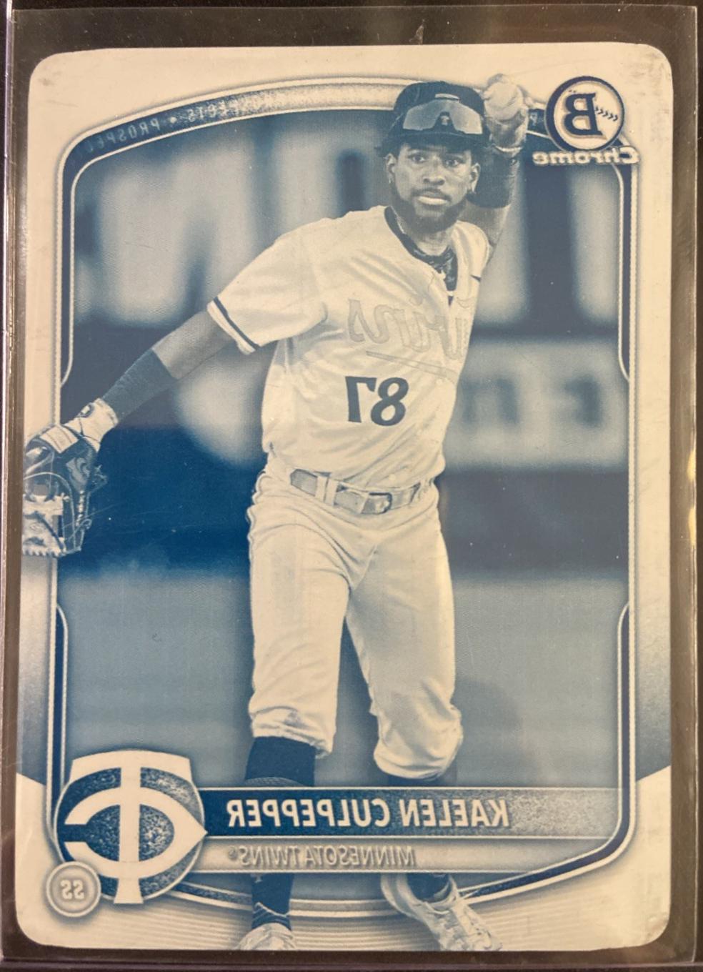 Kaelen Culpepper [Printing Plate] #BDC-120
