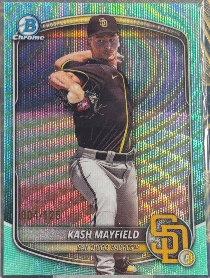 Kash Mayfield [Aqua Wave Refractor] #BDC-95