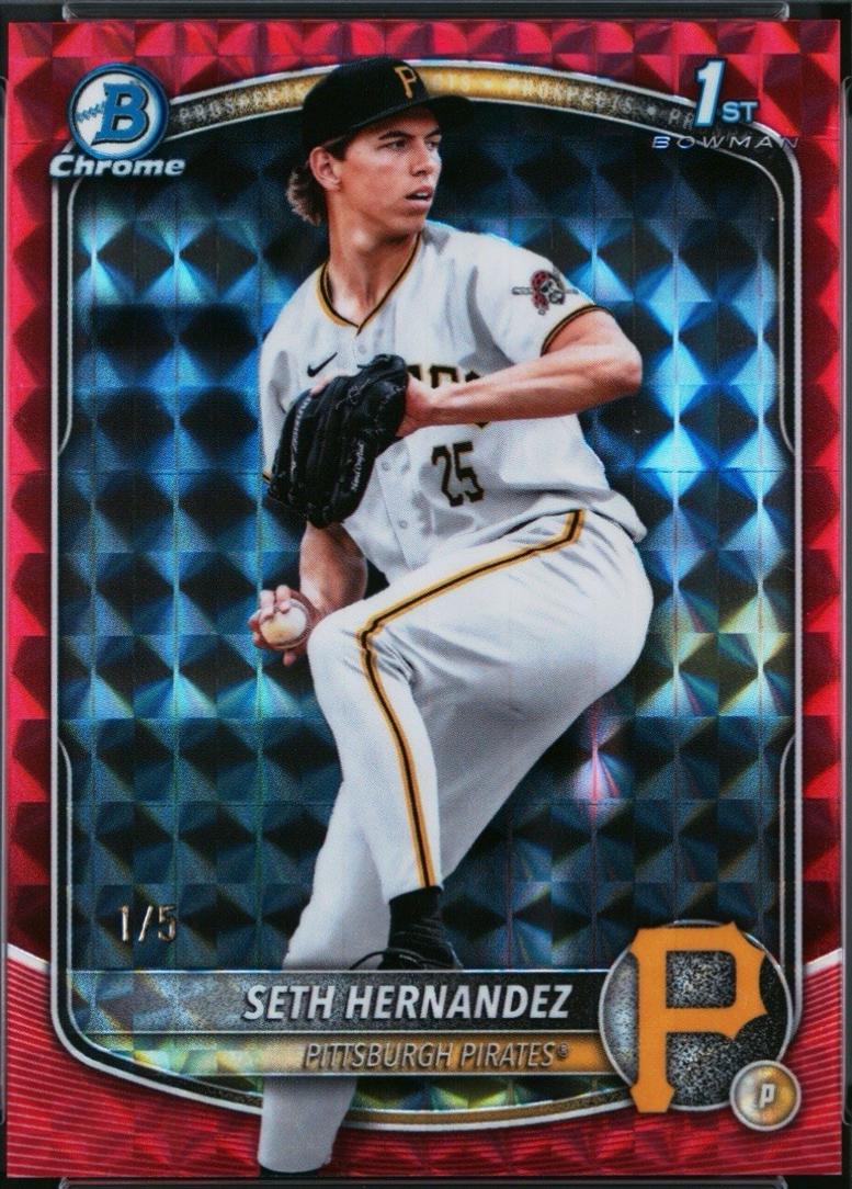 Seth Hernandez [Red Geometric] #BDC-25