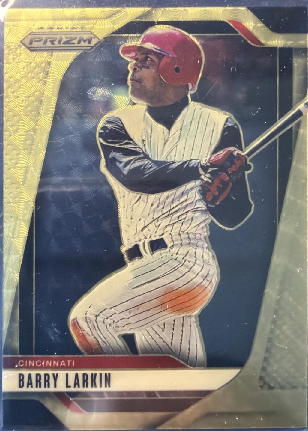 Barry Larkin [Gold Vinyl Prizm] #41