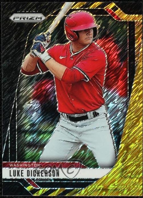 Luke Dickerson [Black Gold Shimmer Prizm] #44