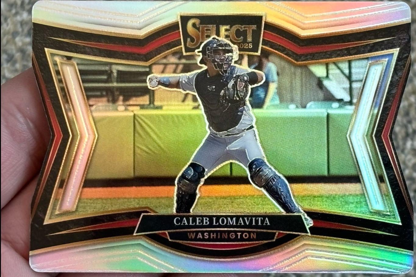 Caleb Lomavita [Silver Die-Cut] #266