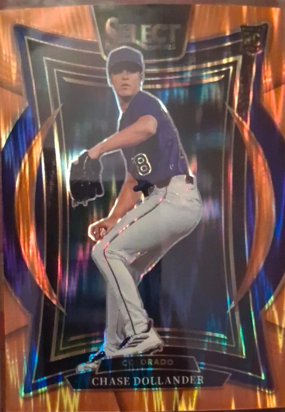 Chase Dollander [Orange Flash] #25