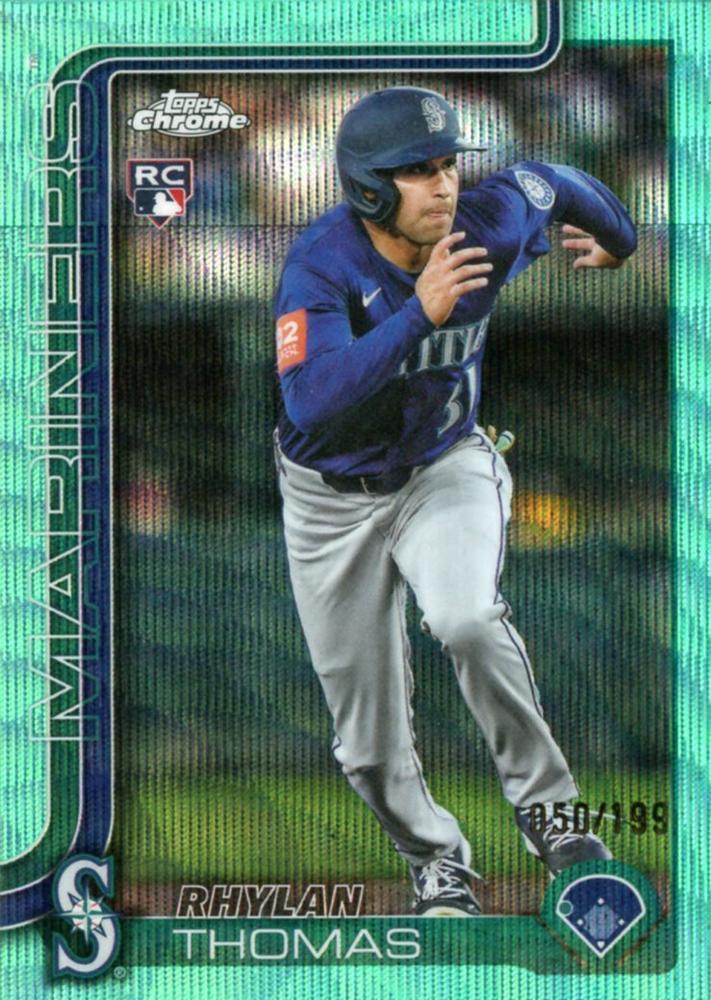 Rhylan Thomas [Aqua Wave Refractor] #USC185