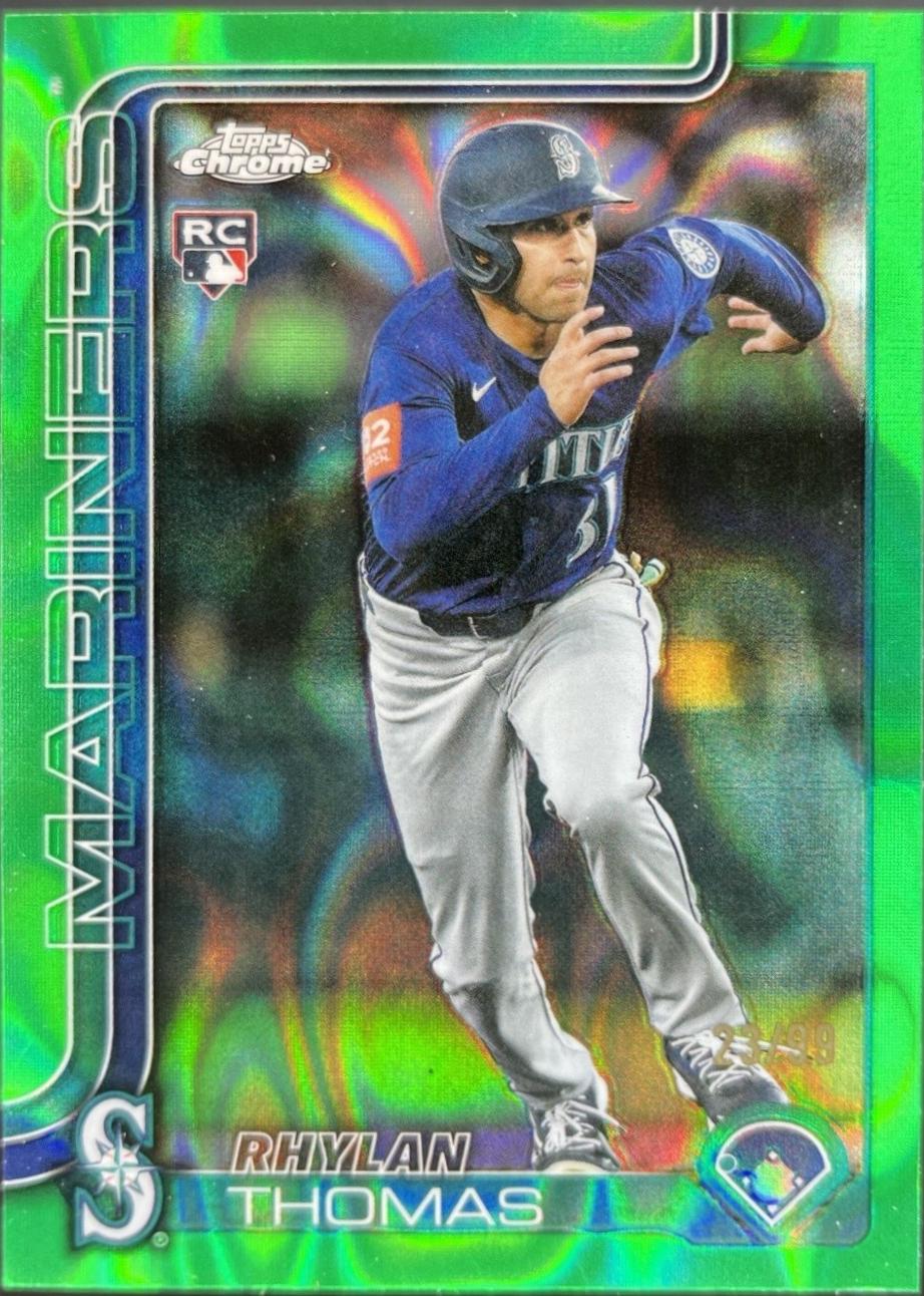 Rhylan Thomas [Green Lava Refractor] #USC185