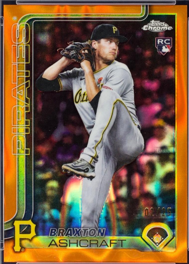 Braxton Ashcraft [Orange Lava Refractor] #USC142
