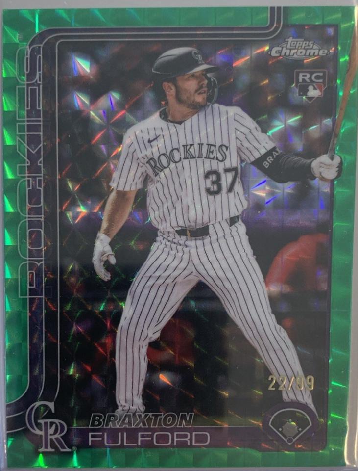Braxton Fulford [Green Geometric Refractor] #USC199