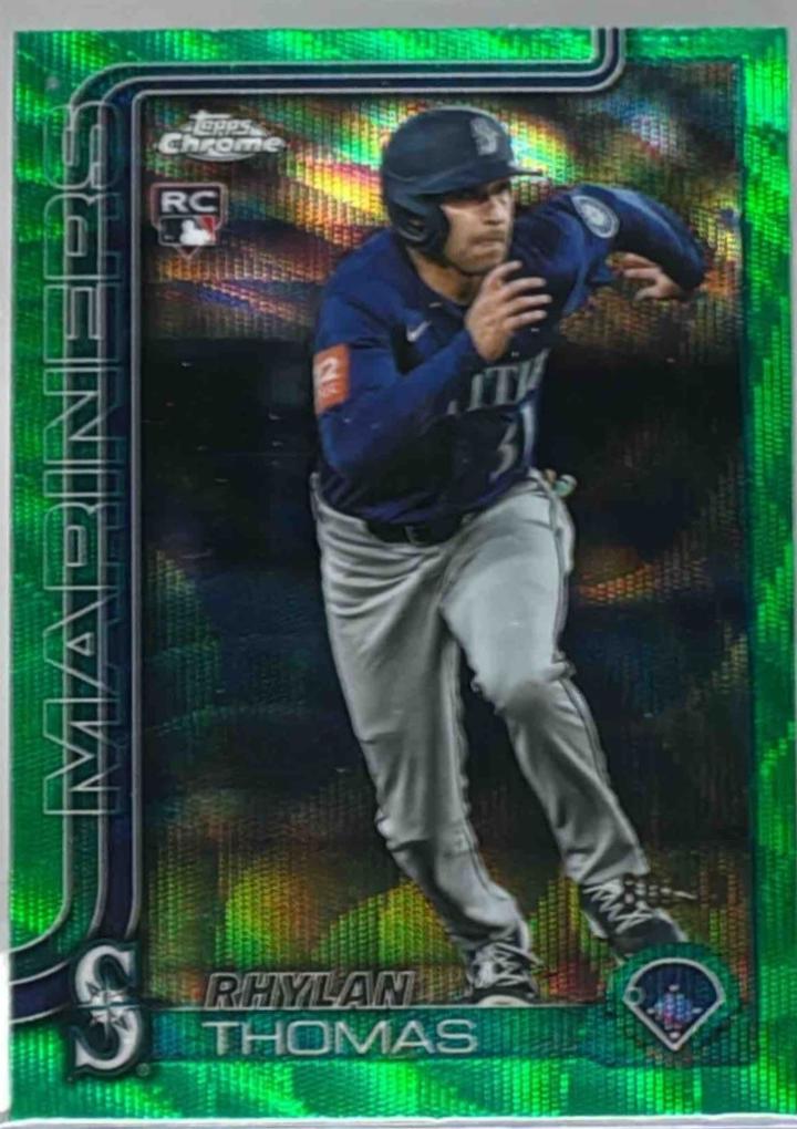 Rhylan Thomas [Green Wave Refractor] #USC185