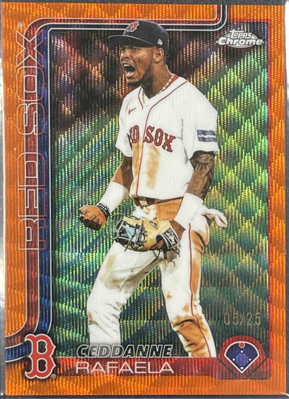 Ceddanne Rafaela [Orange Wave Refractor] #USC126