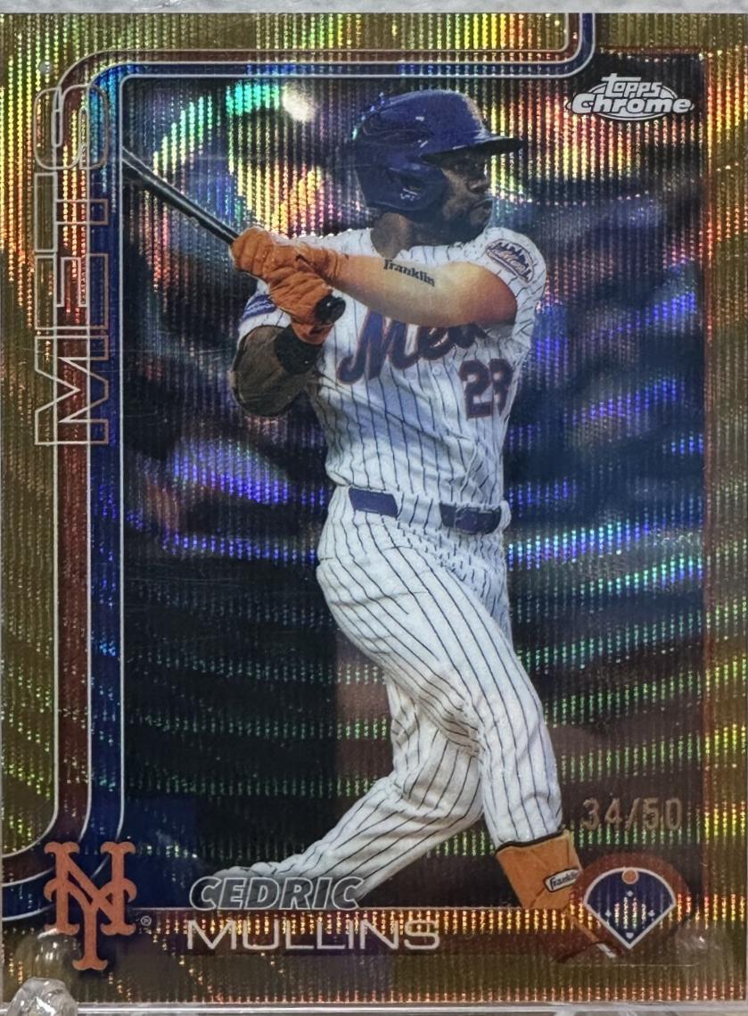Cedric Mullins [Gold Wave Refractor] #USC40