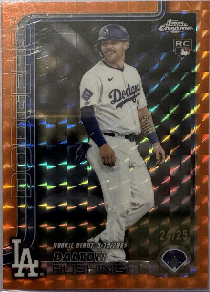 Dalton Rushing [Orange Geometric Refractor] #USC151