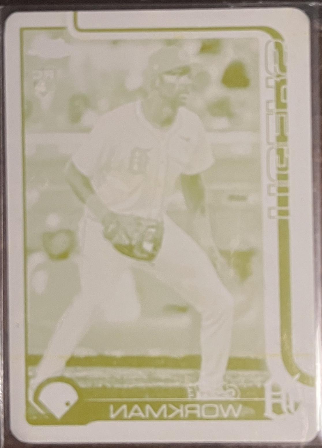 Gage Workman [Printing Plate] #USC21