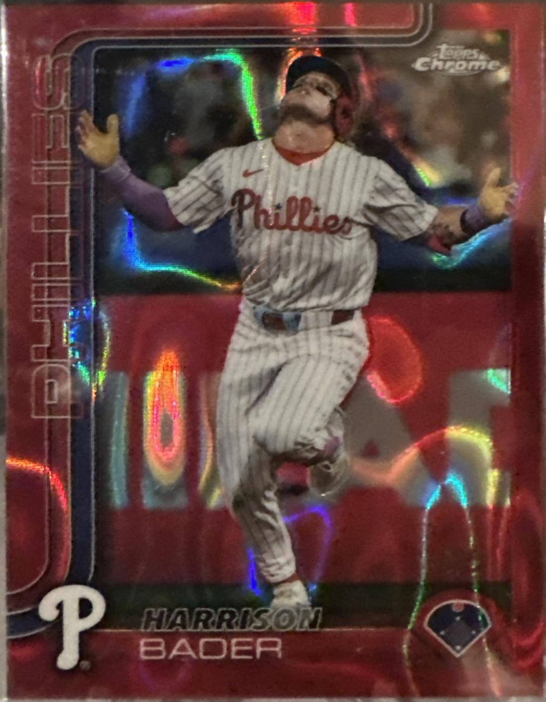 Harrison Bader [Red Lava Refractor] #USC32