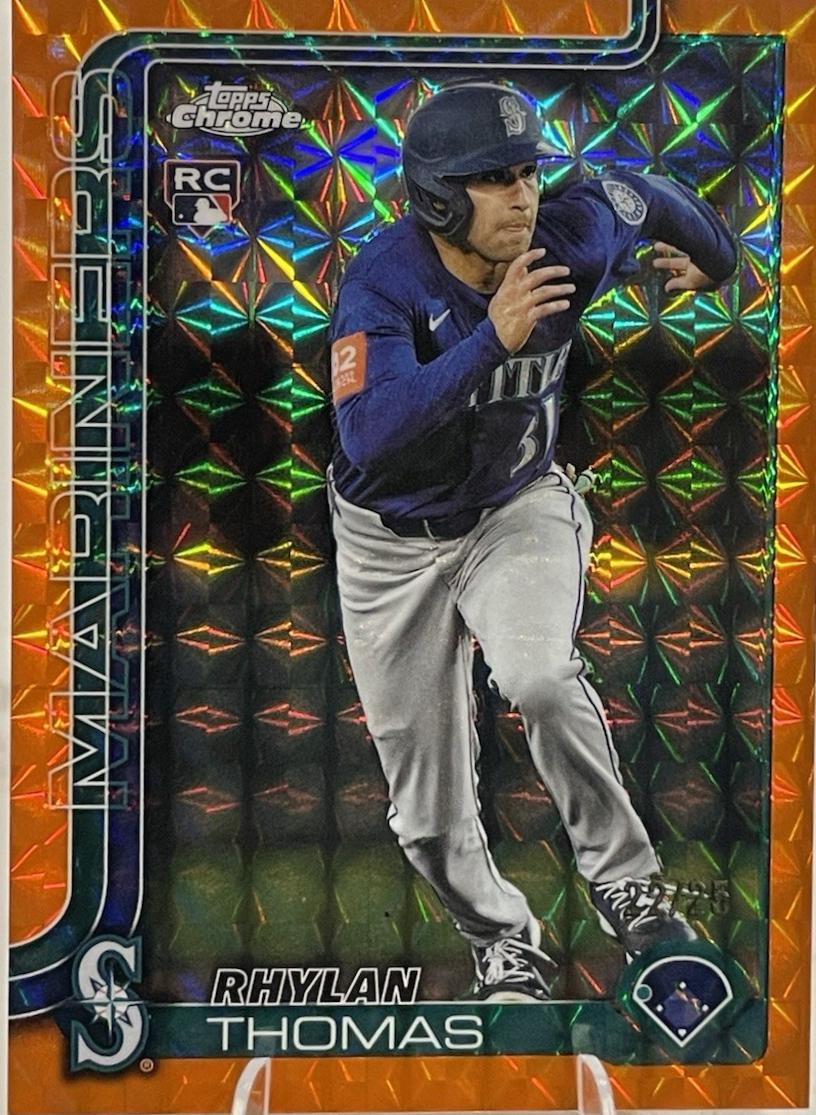 Rhylan Thomas [Orange Geometric Refractor] #USC185