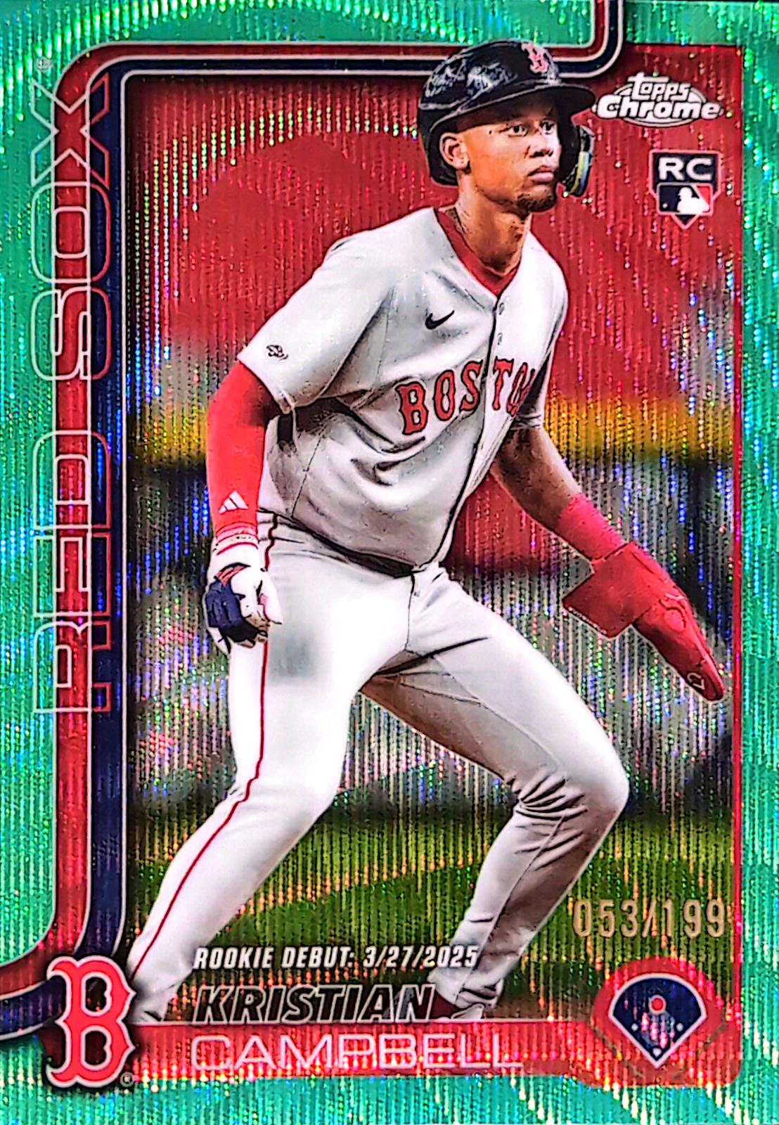 Kristian Campbell [Aqua Wave Refractor] #USC188