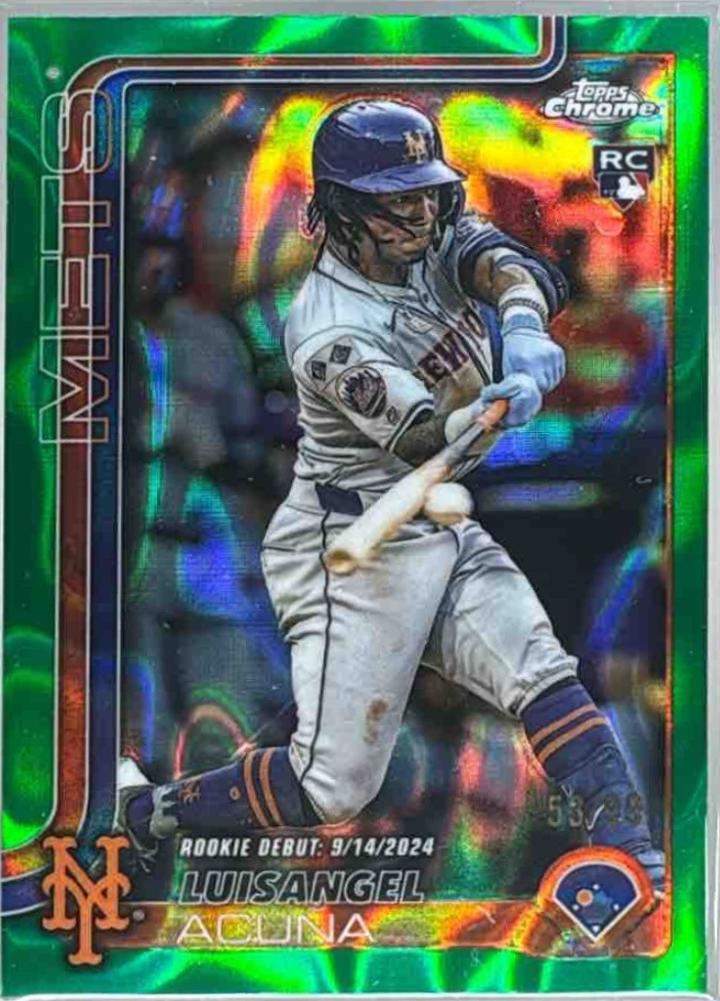 Luisangel Acuna [Green Lava Refractor] #USC53
