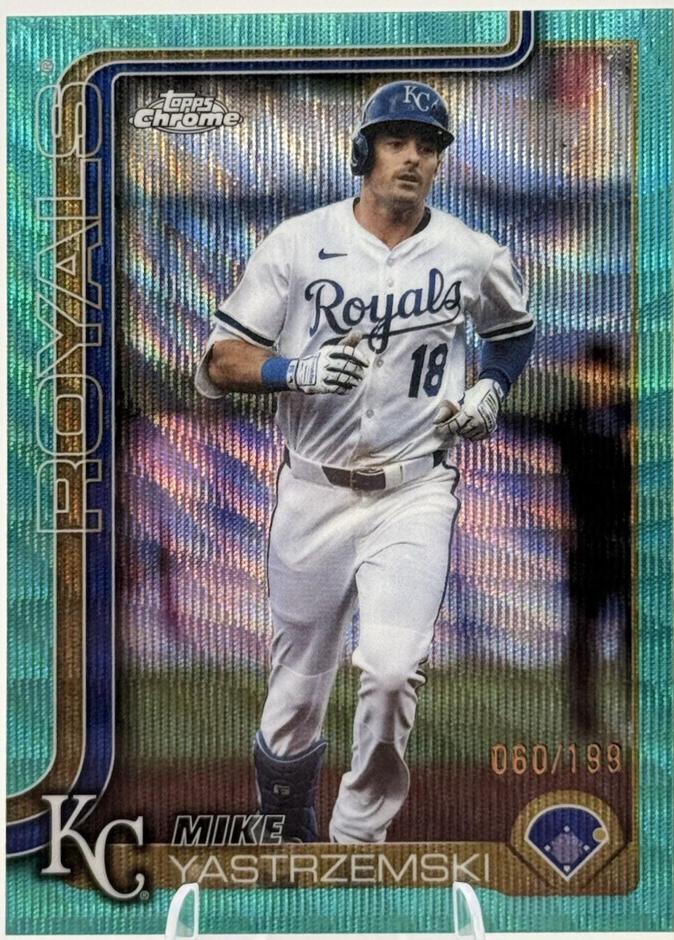 Mike Yastrzemski [Aqua Wave Refractor] #USC44