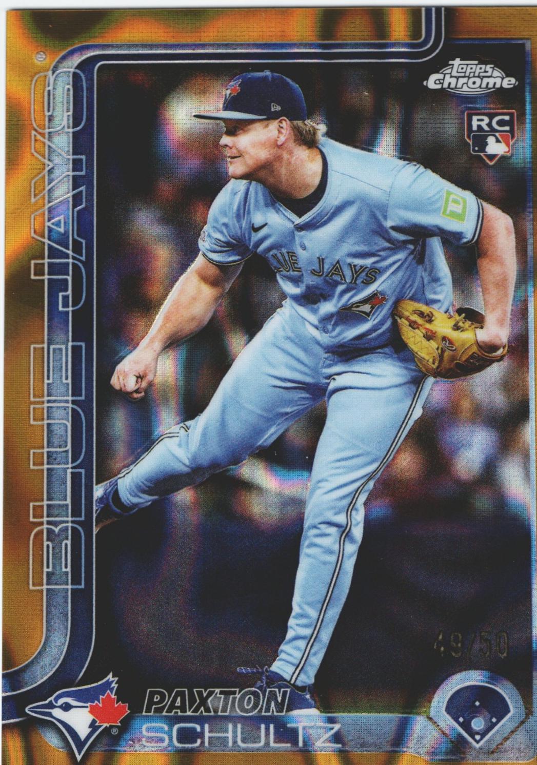 Paxton Schultz [Gold Lava Refractor] #USC101