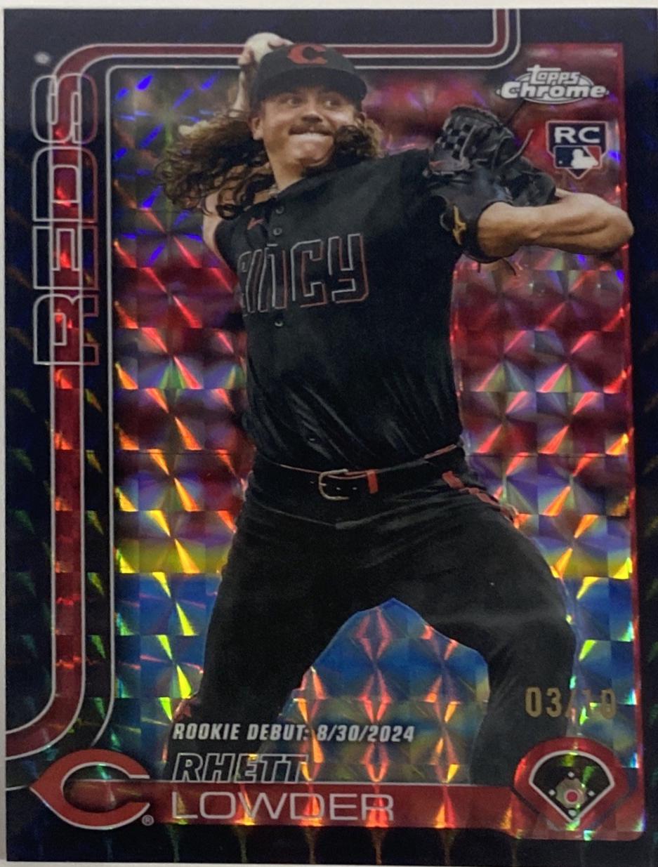 Rhett Lowder [Black Refractor] #USC110