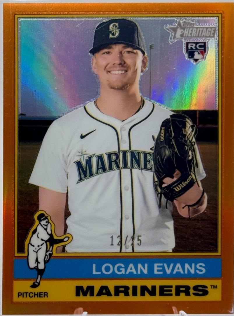 Logan Evans [Orange Chrome] #556