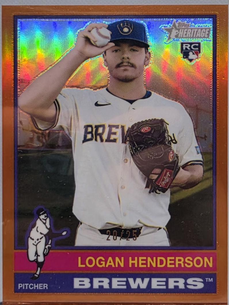 Logan Henderson [Orange Chrome] #545