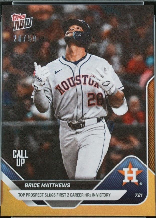 Brice Matthews [Gold Foil] #449