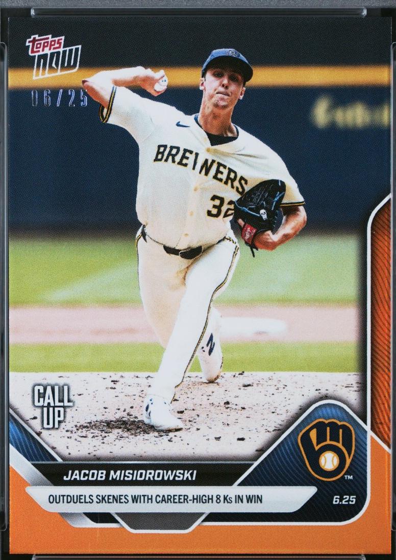 Jacob Misiorowski [Orange Foil] #349