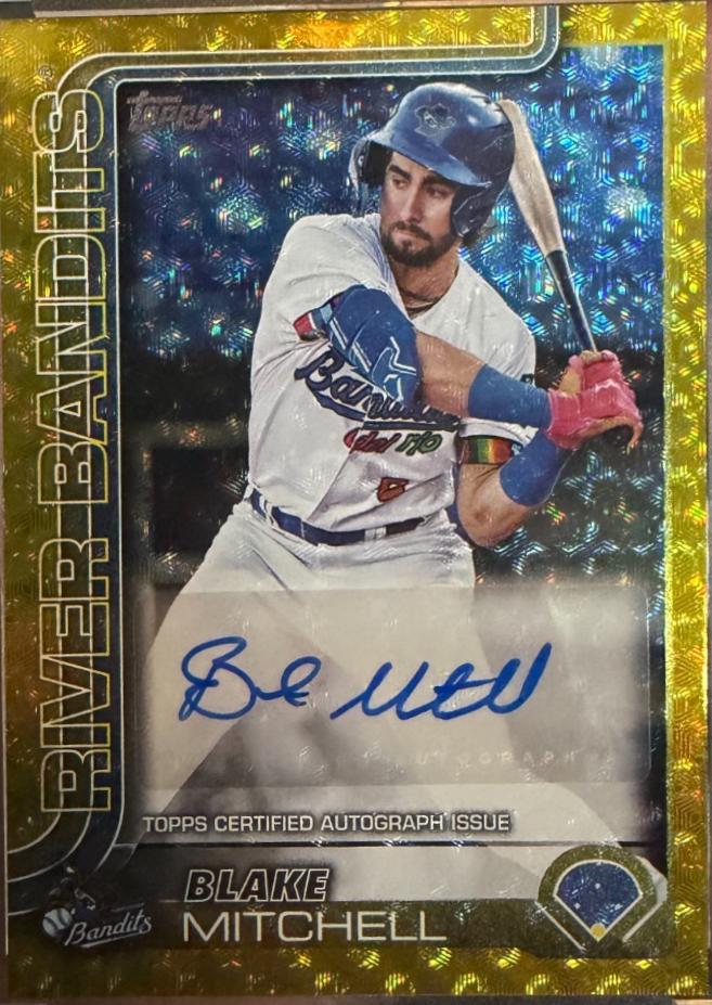 Blake Mitchell [Foilfractor Autograph] #PD-90