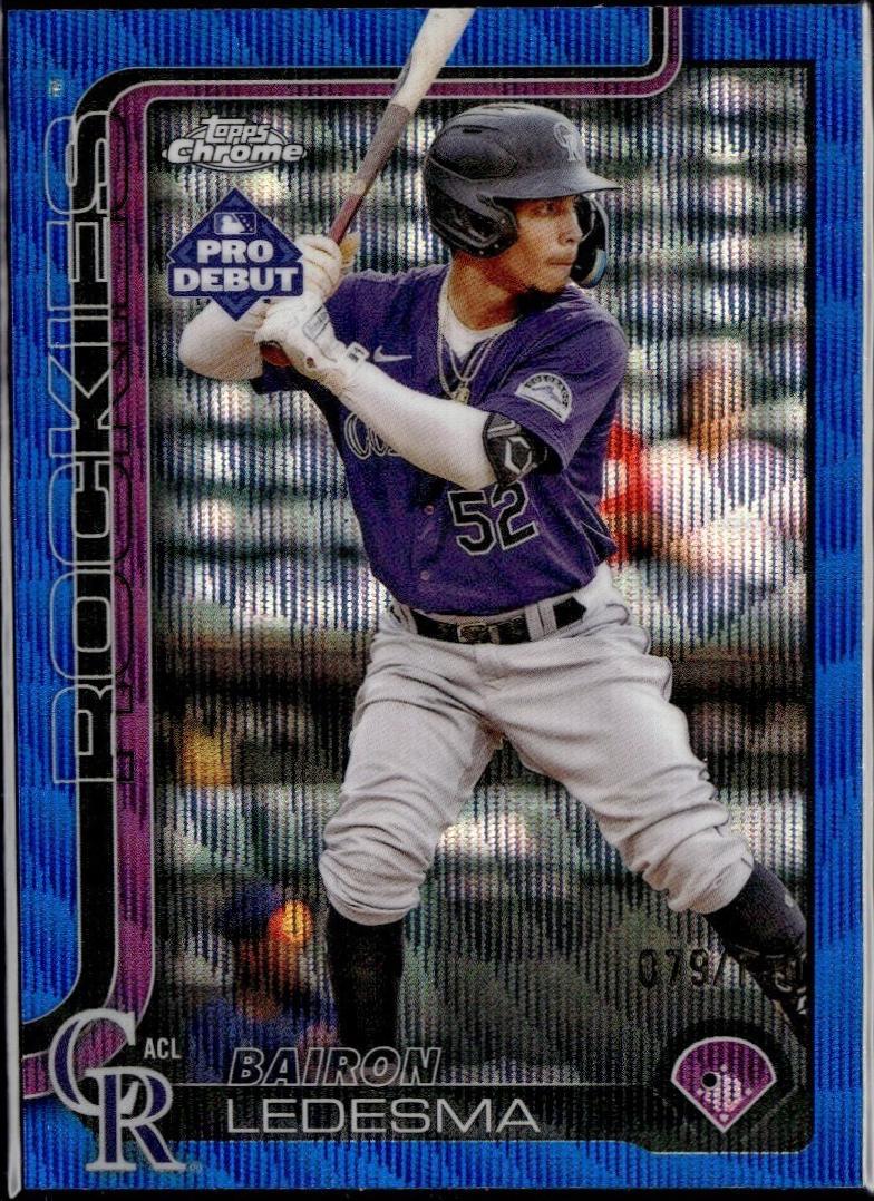 Bairon Ledesma [Blue Wave Refractor] #PDC-192