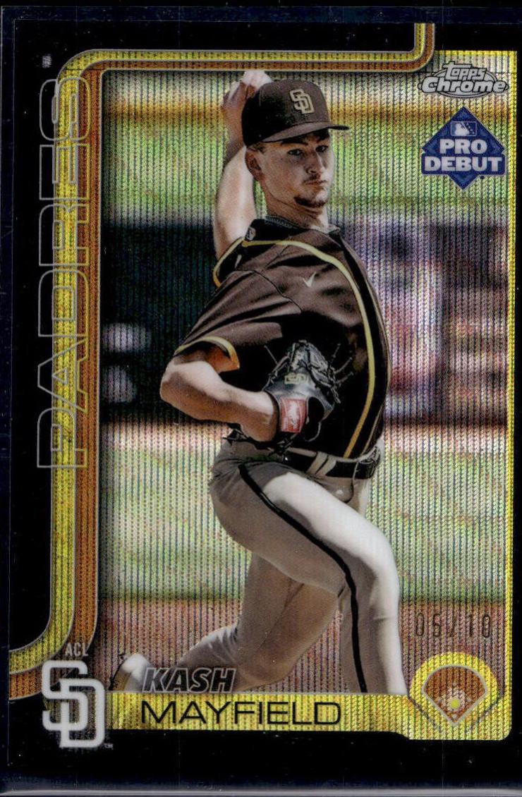 Kash Mayfield [Black Wave Refractor] #PDC-129