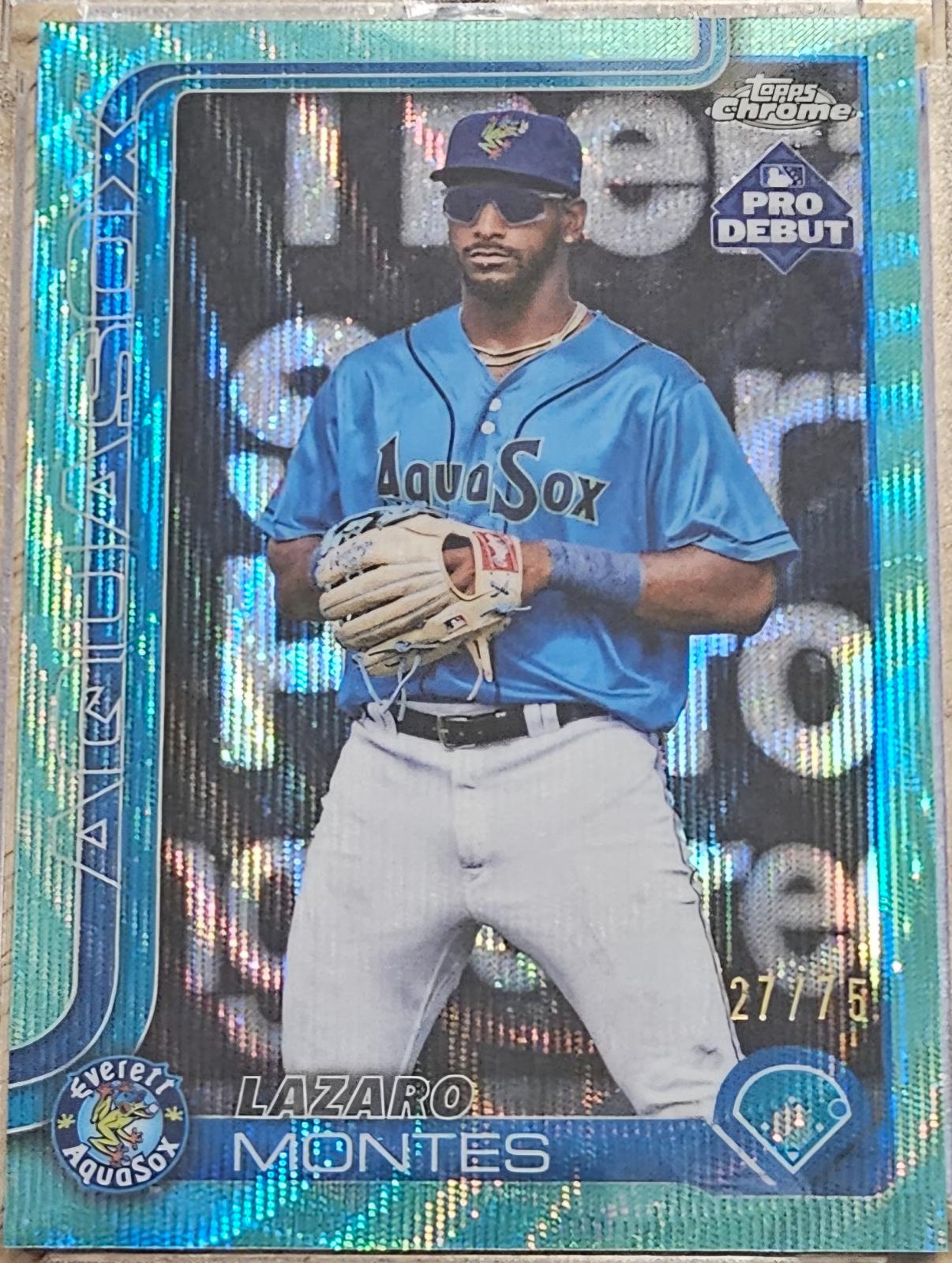 Lazaro Montes [Aqua Wave Refractor] #PDC-62
